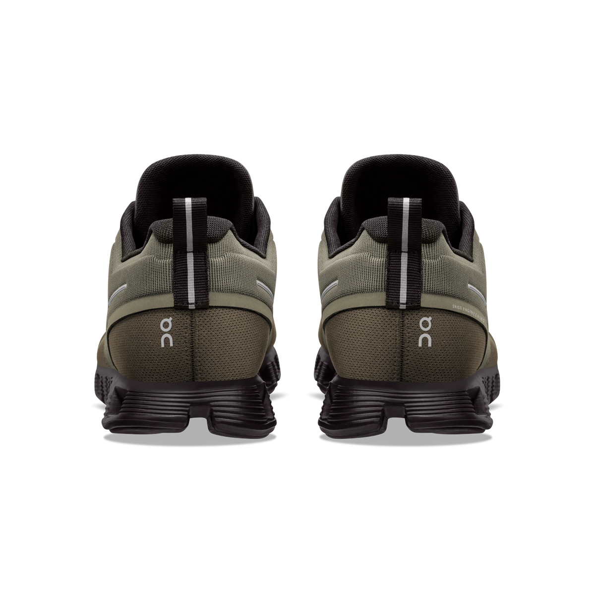 On Mens Cloud 5 Waterproof Olive/Black- (59.98840)