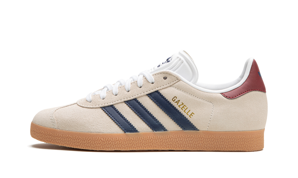 Gazelle "Off White / Dark Blue / Gum" IE0546