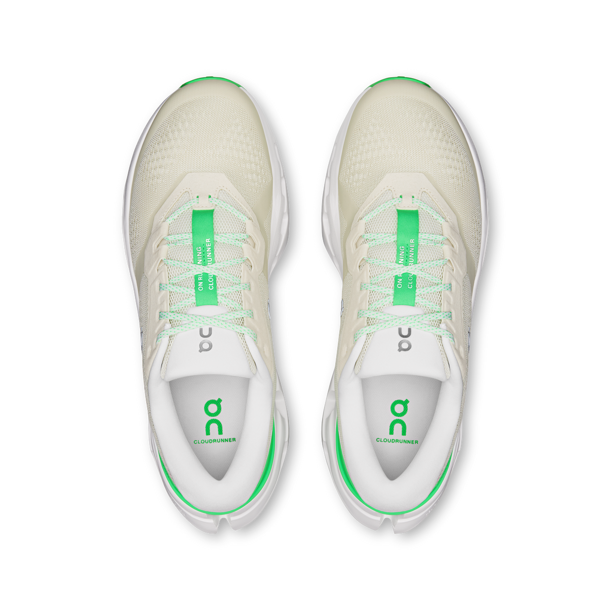 ON Men's Cloudrunner 3 - Ghost Verdite