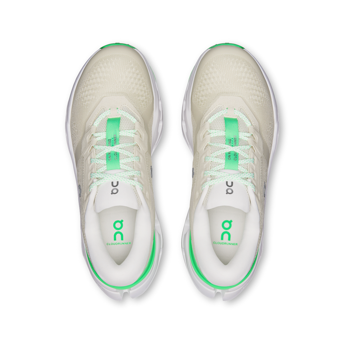 ON Women's Cloudrunner 3 - Ghost Verdite