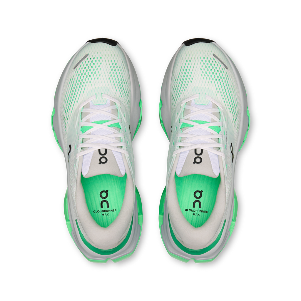 ON Women's Cloudrunner 3 Max - White Verdite