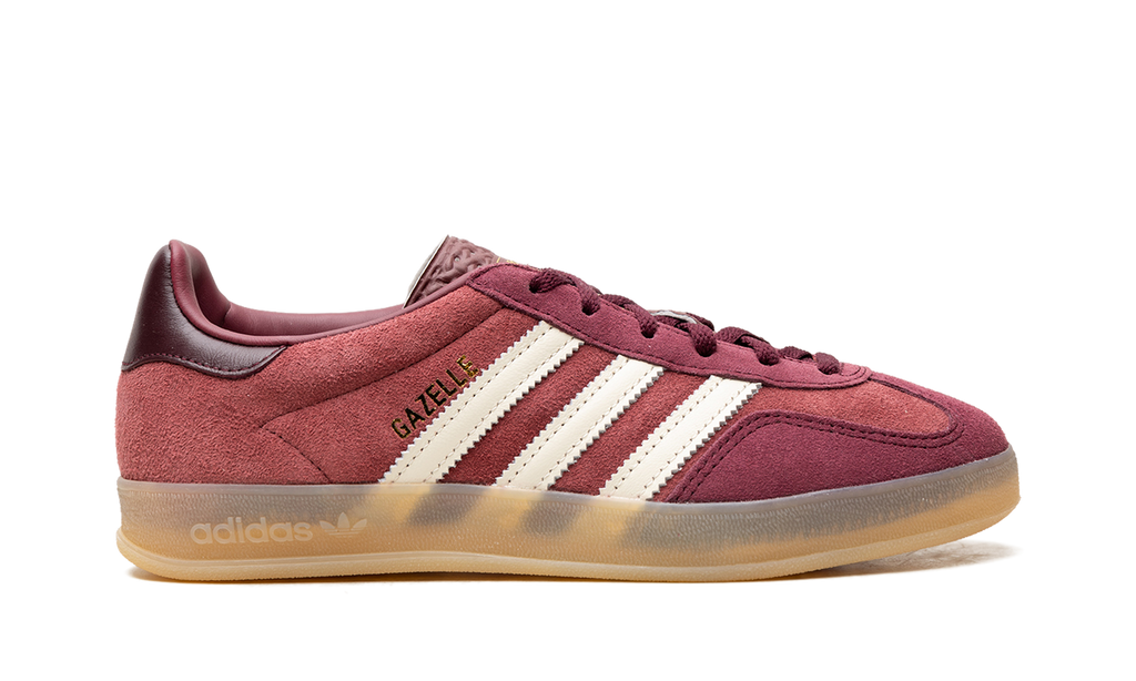 Gazelle Indoor WMNS "Shadow Red Off White" HQ2661