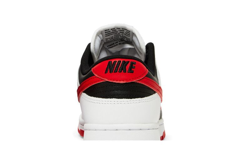 Nike Dunk Low Retro White Black University Red