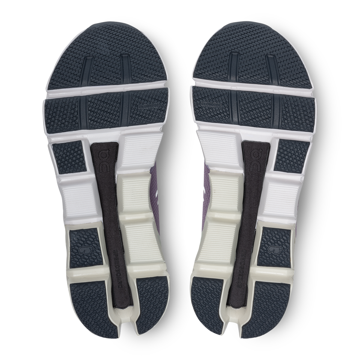 On Womens Cloudflyer 4- Shark/Pearl (71.98092)