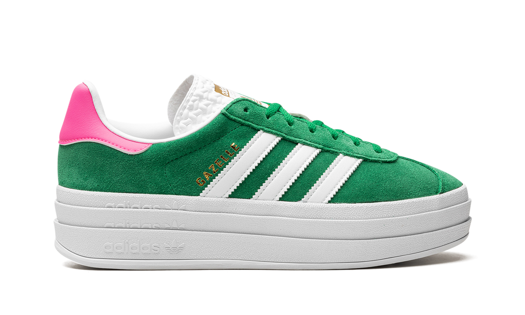 Gazelle Bold WMNS "Green Lucid Pink" IG3136