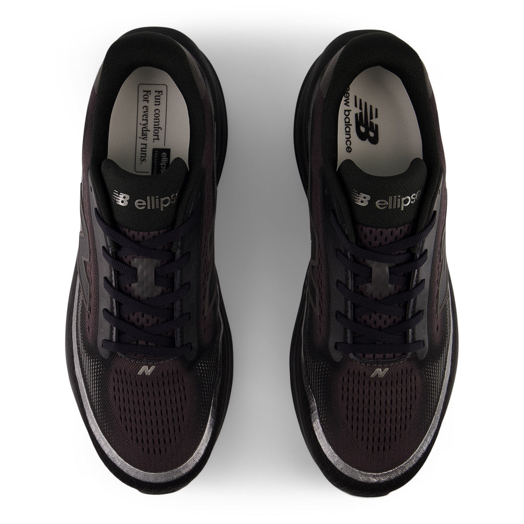 New Balance Mens Ellipse - BLACK (Wide)
