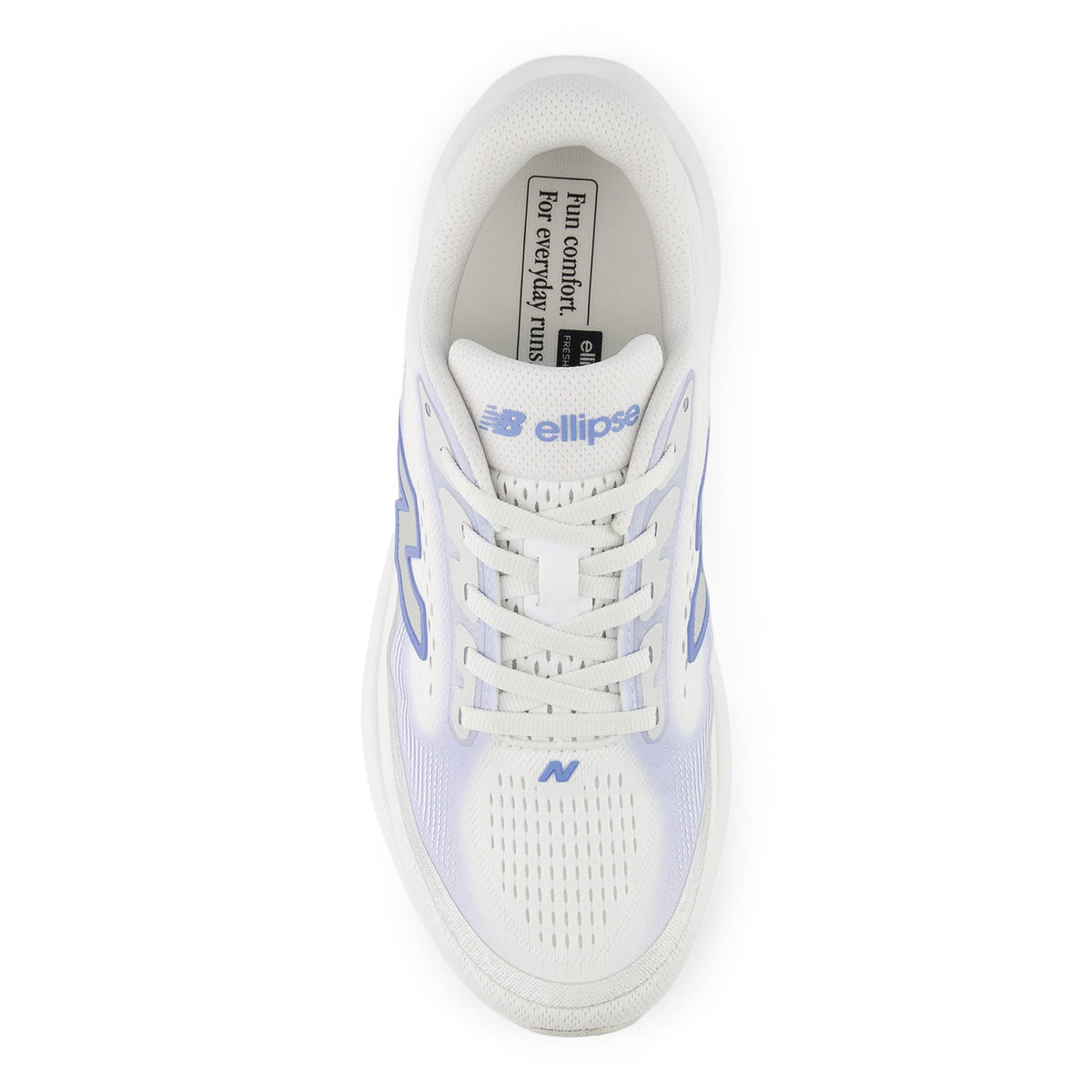 New Balance Womens Ellipse - WHITE 7 (Wide)