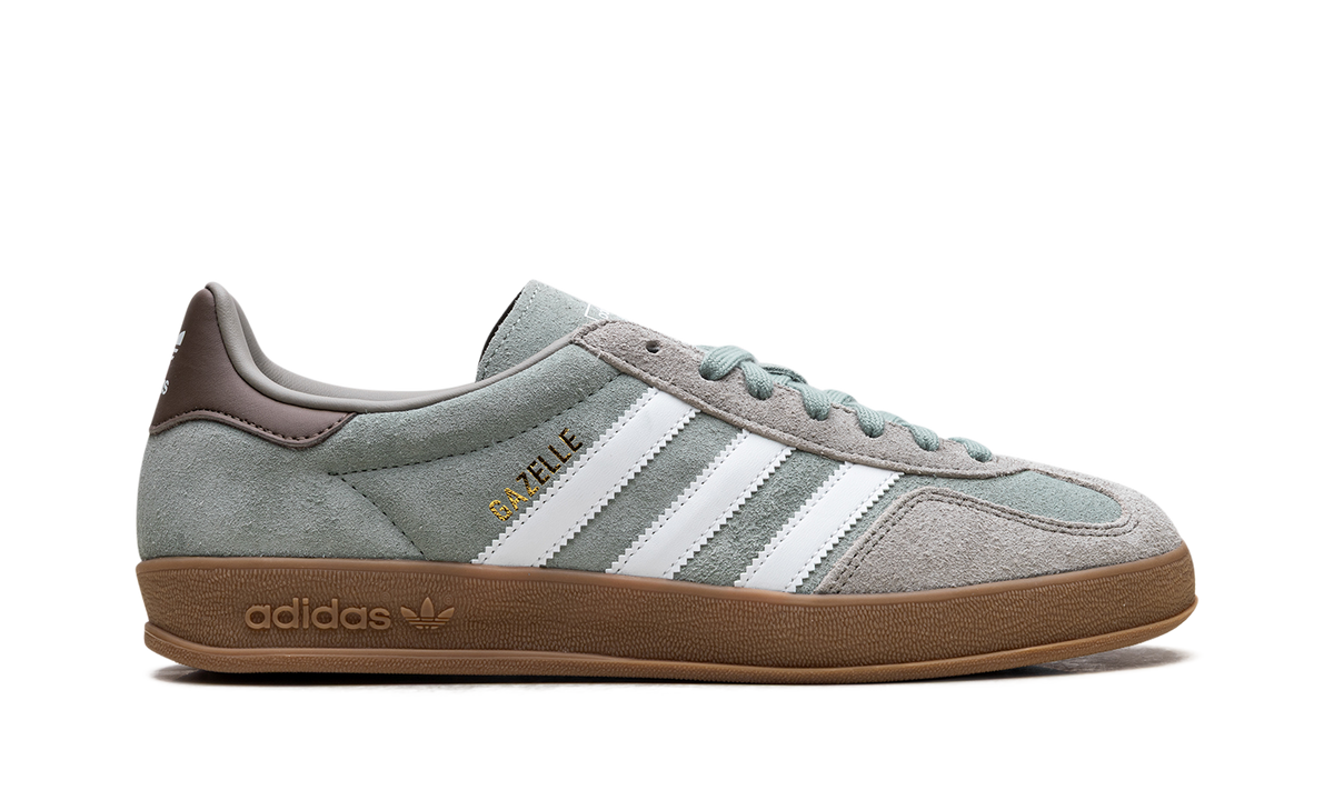 Gazelle Indoor "Silver Pebble Silver Green" JI3526