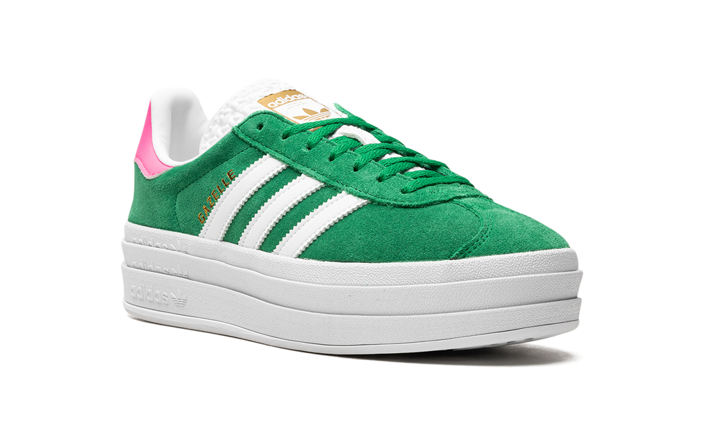 Gazelle Bold WMNS "Green Lucid Pink" IG3136