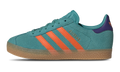 Gazelle PS "Pure Teal Impact Orange Collegiate Purple" JR5946