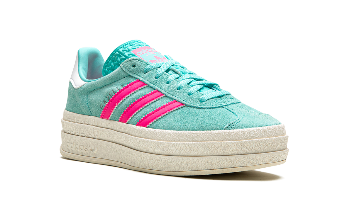 GAZELLE BOLD WMNS "Flash Aqua / Lucid Pink" ID7026