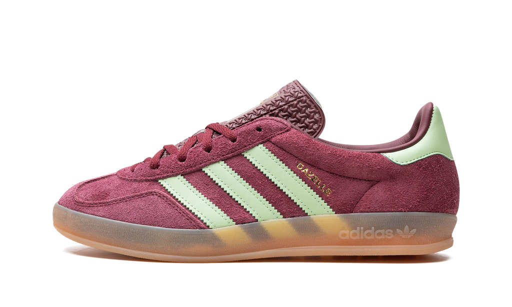 Gazelle Indoor "Shadow Red Semi Spark Green" IH7487