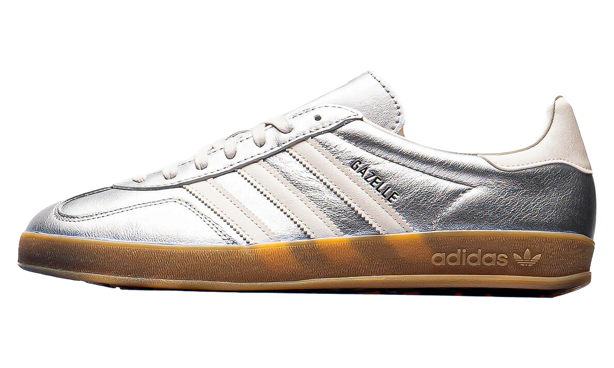 Gazelle Indoor "Silver Metallic Core White" JR1206