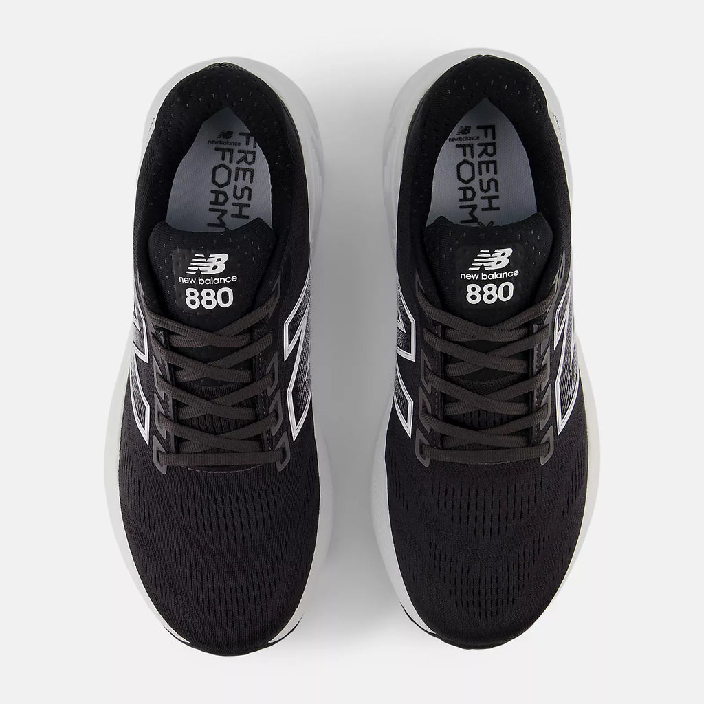 New Balance Mens Fresh Foam X 880v15 Wide - Black/White/Reflection (M880B15)