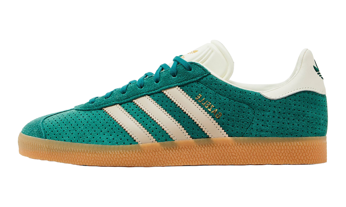Gazelle "Collegiate Green Wonder Beige Gold Metallic" IF7154