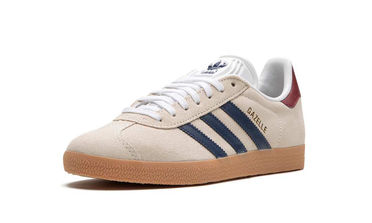 Gazelle "Off White / Dark Blue / Gum" IE0546