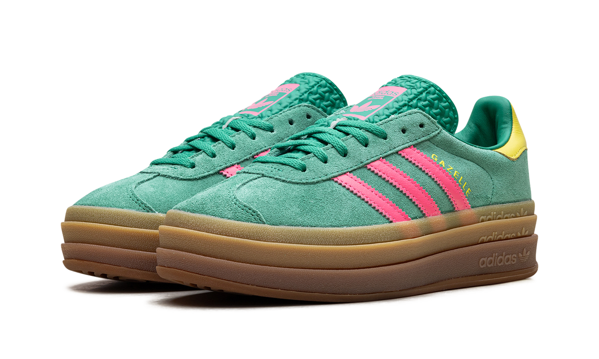 Gazelle Bold WMNS "Court Green Lucid Pink" JH9668