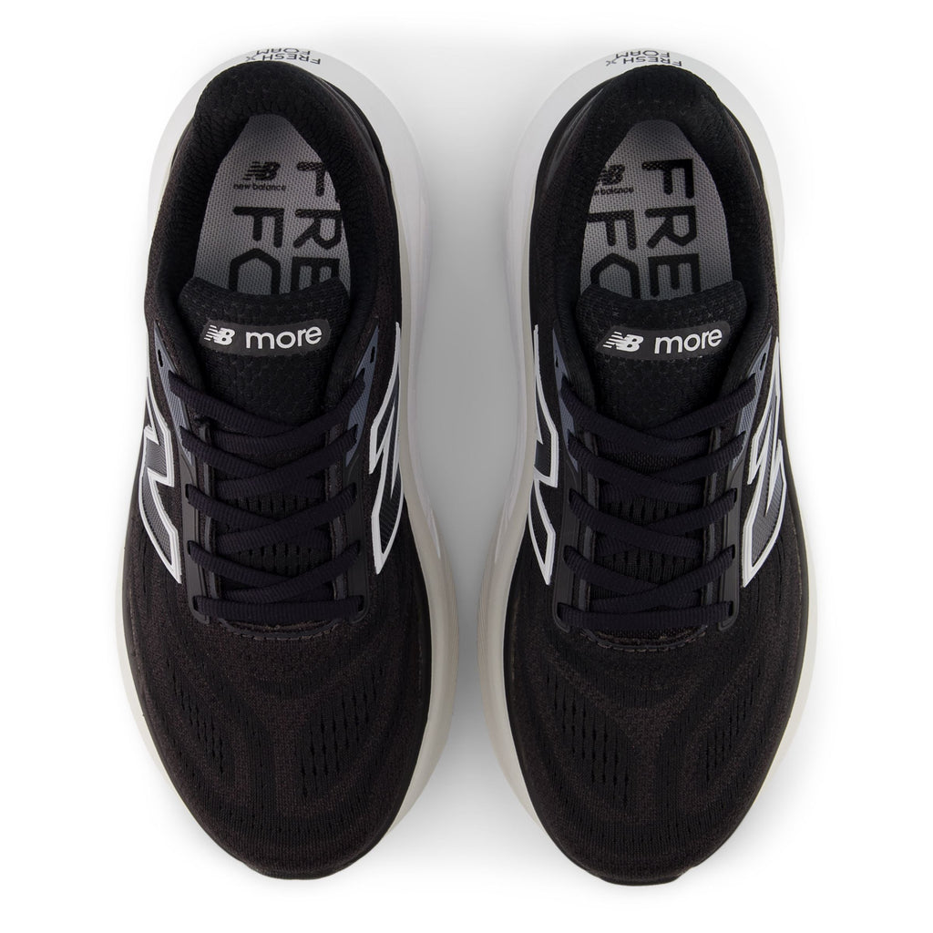 New Balance Womens Fresh Foam X More V6 - BLACK (Wide)
