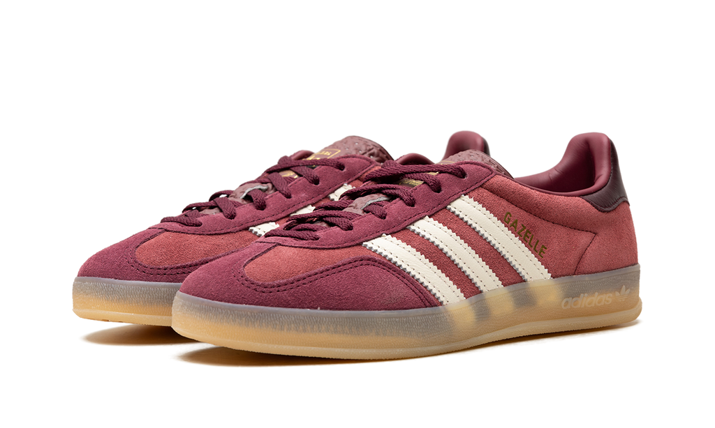 Gazelle Indoor WMNS "Shadow Red Off White" HQ2661