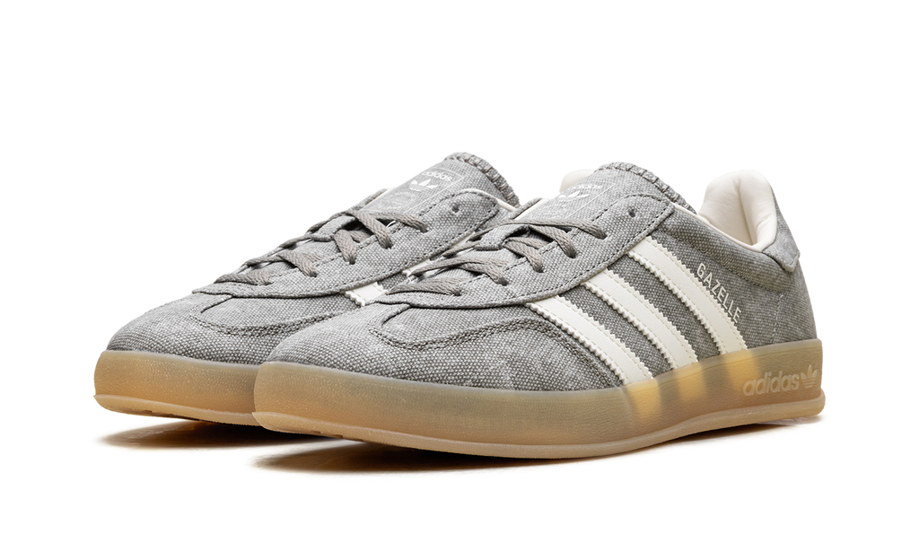 Gazelle Indoor WMNS "Silver Pebble Off White Canvas" IH7033