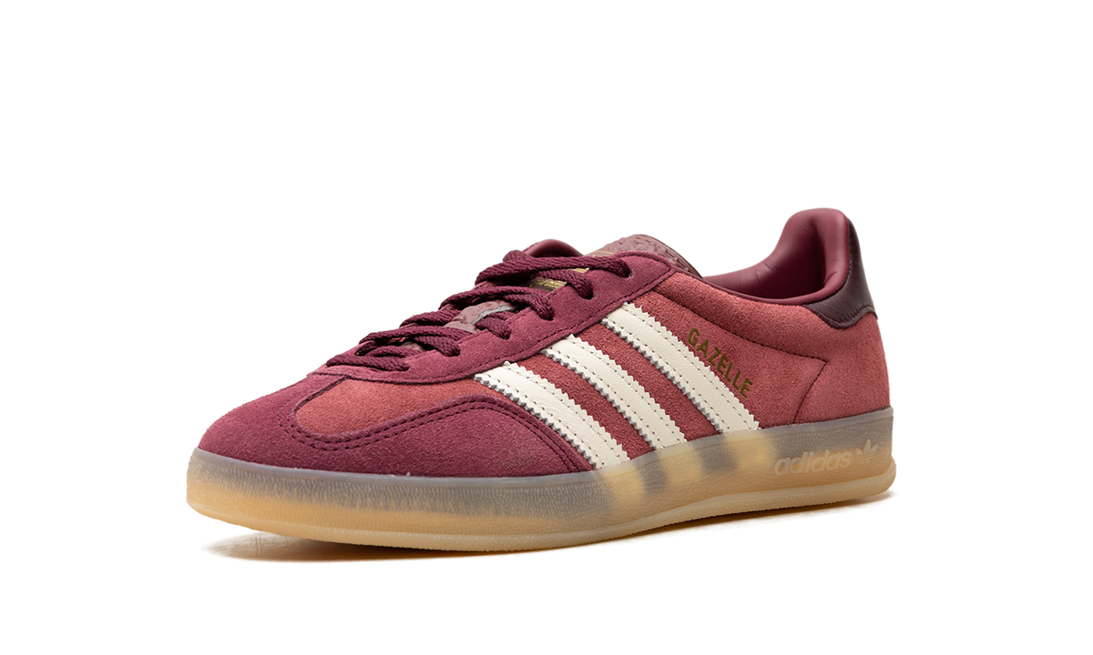 Gazelle Indoor WMNS "Shadow Red Off White" HQ2661